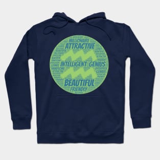 Aquarius zodiac sign Hoodie